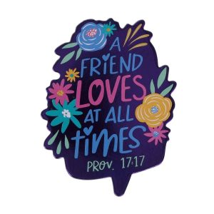 A Friend Loves At All Times Fridge Magnet