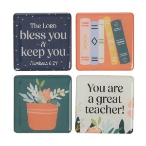 Bless You and Keep You Four Piece Magnetic Set Fridge Magnet