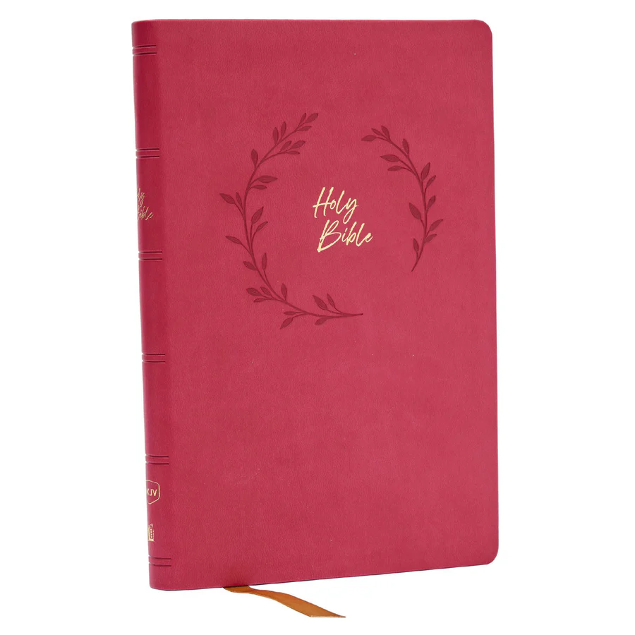 NKJV Pink Imitation Leather Value Ultra Thinline Bible Comfort Print - Image 2