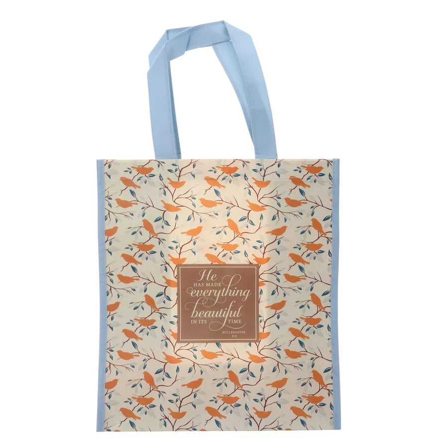 He Has Made Everything Beautiful in Its Time Non-Woven Tote Bag - Image 4