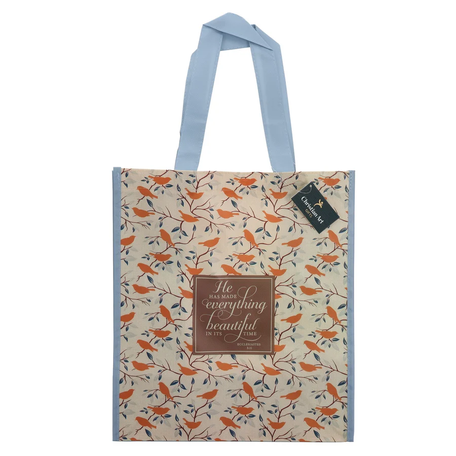 He Has Made Everything Beautiful in Its Time Non-Woven Tote Bag - Image 2