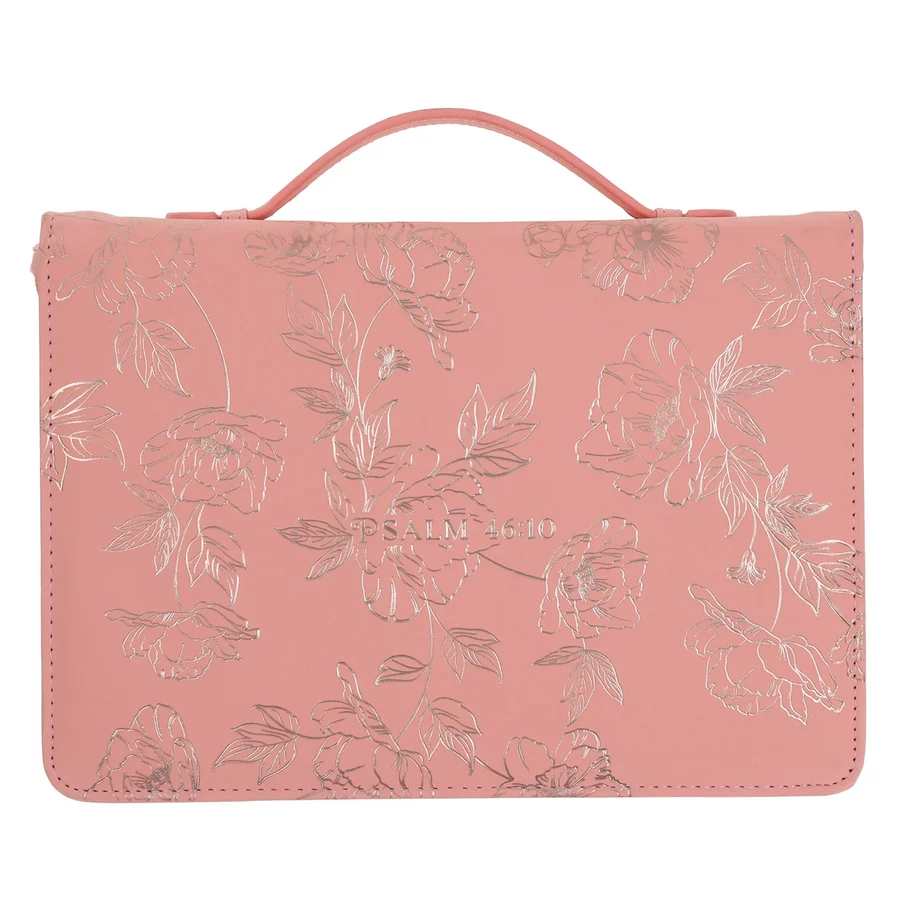 Be Still Faux Leather Bible Bag - Image 5