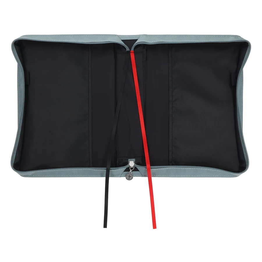 Faith Can Move Mountains Faux Leather Bible Bag - Image 5