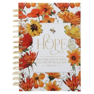 May the God of Hope Fill You with All Joy Notebook