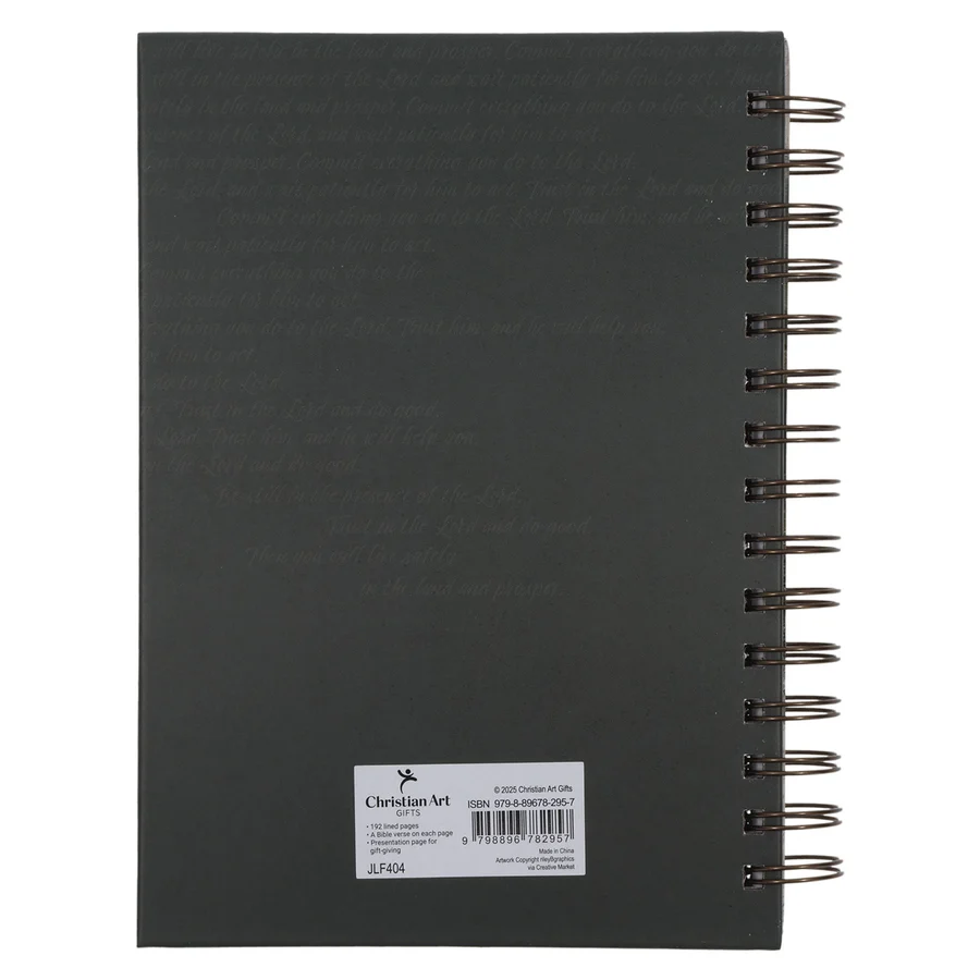 Trust in the Lord and do Good Hardcover Wirebound Journal - Image 4